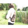 Federico bőr férfi crossbody táska "Horgony"