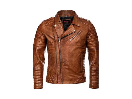 2512 1 panska kozena bunda krivak brown tiger brixton hneda