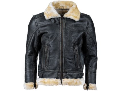 3101 3 panska kozena bunda bomberfur pilot unique brixton