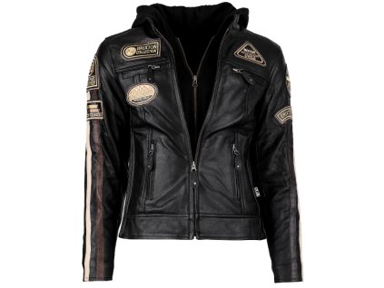 2652 1 damska kozena bunda mc collection lh3 brixton cerna