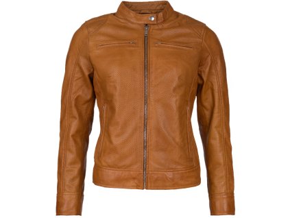 3272 3 damska kozena bunda orangia brixton hneda x oranzova