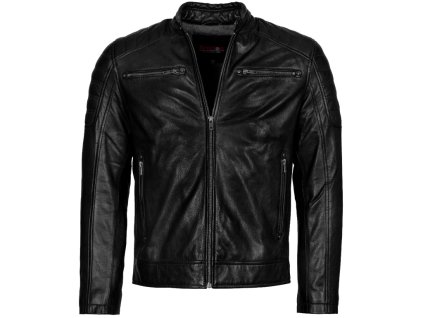 3170 2 panska kozena bunda black classic brixton cerna (3)