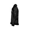 3143 2 damska kozena bunda bomberfur pilot black brixton cerna