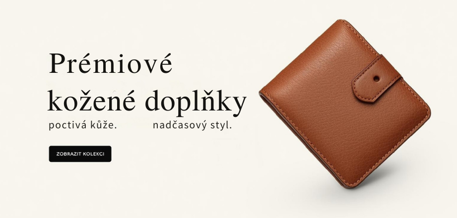 Luxusní hnědá kožená tpeněženka z pravé kůže – KOŽENÝ SHOP CZ