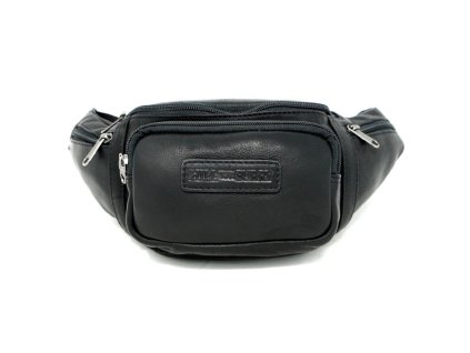 Hill Burry kožená pánská ledvinka 3044 – černá