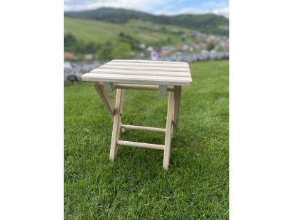 Dřevěná skládací židle