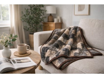 Deka z ovčí vlny 002