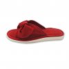 Elegantní dámské šlapky červené