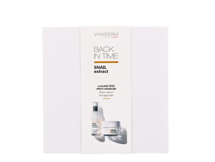Dárkové balenie kozmetiky BACK IN TIME Snail Extract