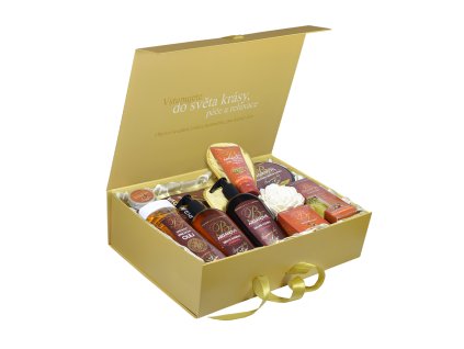Luxusný veľký darčekový box kozmetiky s arganovým olejom