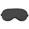 Maska na oči na spanie čierna