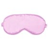 Maska na oči na spanie ružová