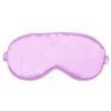 Maska na oči na spanie fialová