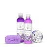 Obsah darčekovej kazety levandulové tielové kozmetiky