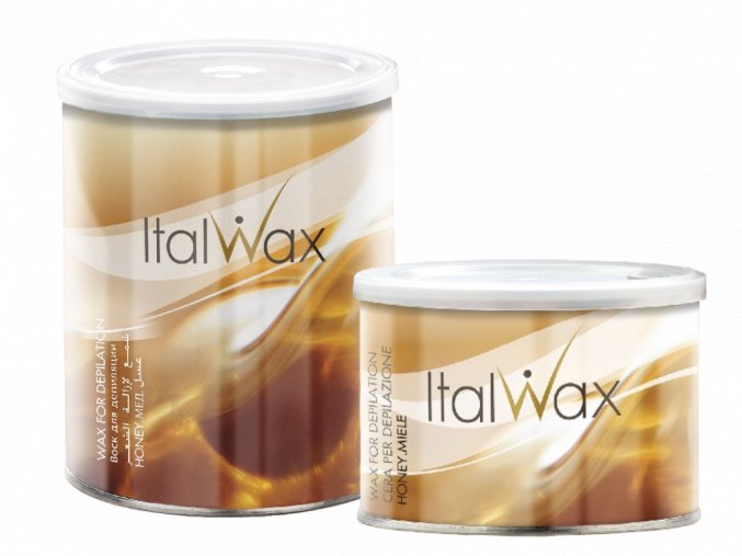 italwax depilacni vosk v plechovce medovy