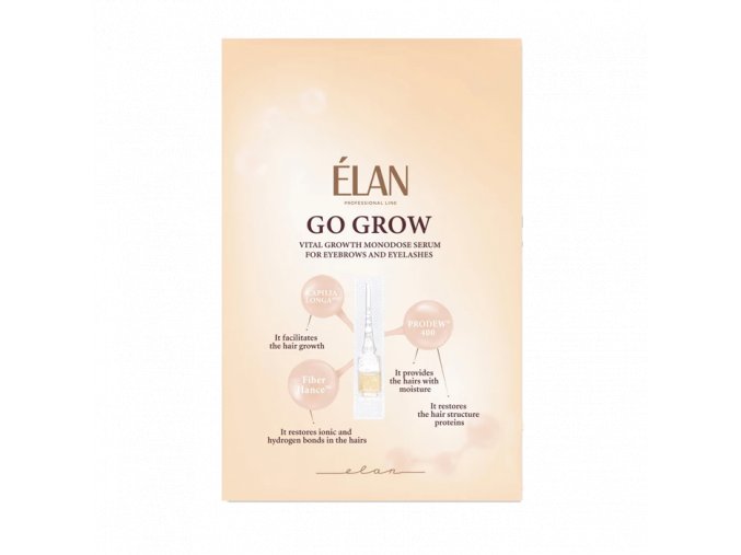 ELAN GO GROW serum na rust ras a oboci 10 ml