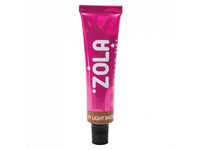 Zola barva na oboci s kolagenem 15 ml  01 light brown