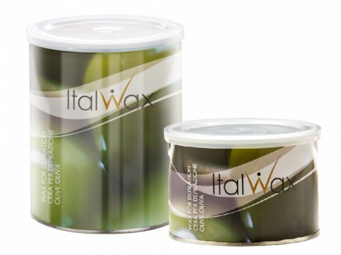 Italwax depilacni vosk v plechovce olivovy