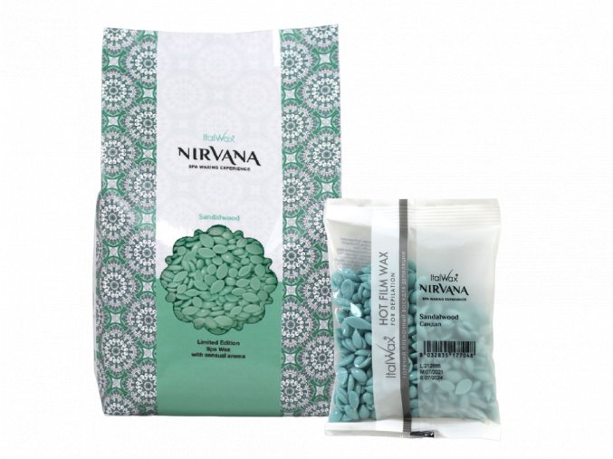 Itawlax Nirvana Sandal Wood - samostrzny vosk na depilaci v granulich
