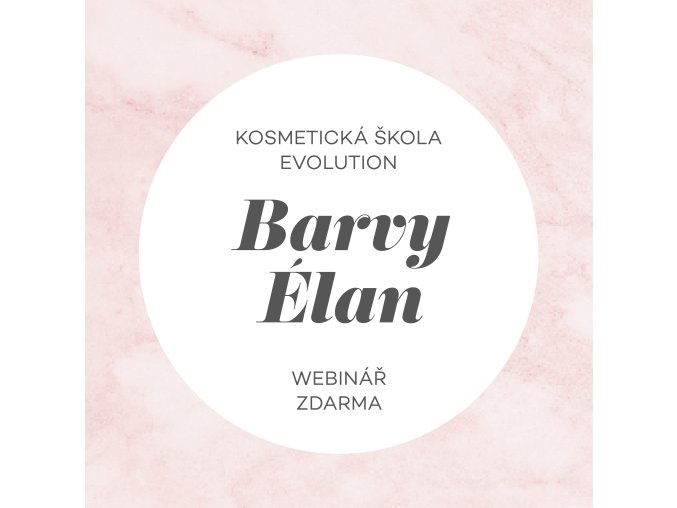 Webinar barvy Elan