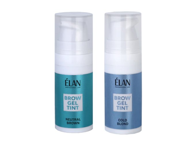 Brow Gel Tint Neutral Brown Cold Blonde Elan