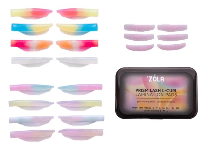 ZOLA Prism Lash L-Curl  natacky na spodni i horni rasy