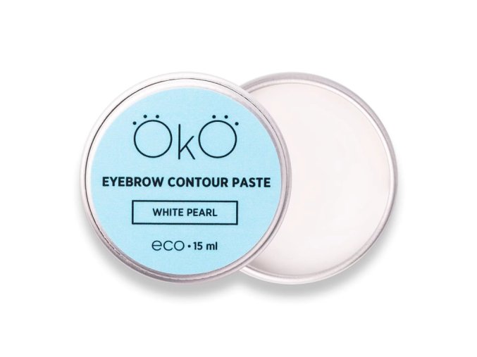 OKO Paste White Pearl brow pasta na oboci