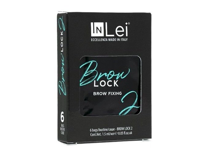 inlei brow lock 2 monodose fissaggio per sopracciglia 2