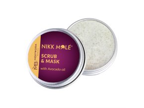 Nikk Mole Scrub & Mask with Avocado oil