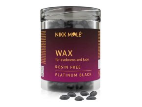 nikk mole voskove granule na oboci a oblicej Platinum Black
