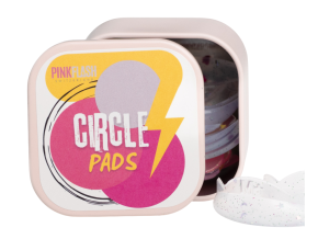 Pink Flash Circle Pads natacky lash lifting