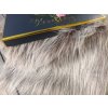 Umelá kožušina, hnedý melír, 90 mm vlas