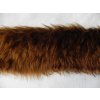kožušinový lem, ryšavo hnedá, 45 mm, 10 x 149 cm
