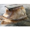 Umelá kožušina, zlatisto hnedá, 45 mm vlas