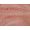 Umelá kožušina, púdrovo ružová, 36 mm vlas