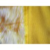 Umelá kožušina, žltý melír, 45 mm vlas