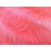 Umelá kožušina, ružová, 45 mm vlas
