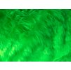 Umelá kožušina, zelená, 45 mm vlas