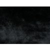 Umelá kožušina, plyš, čierny, 9 mm vlas