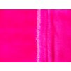 Umelá kožušina, plyš, sýto ružový, 9 mm vlas