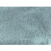 Umelá kožušina, svetlo šedá, BARÁNOK, 16 mm vlas