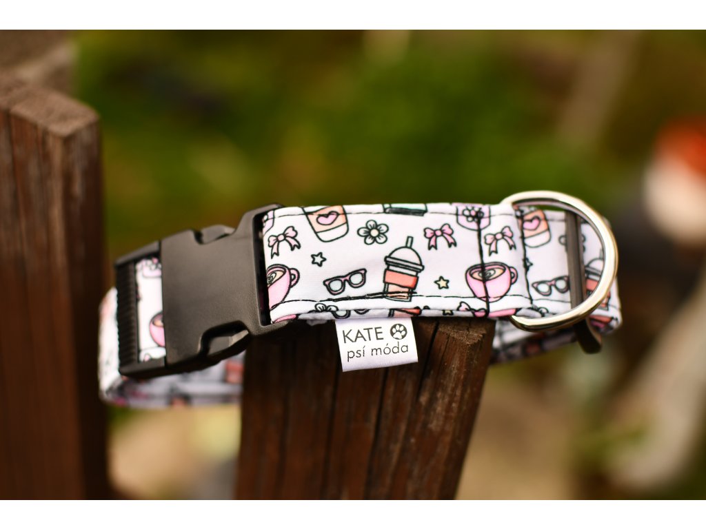 Obojek -  Pohodička  -  Plastová spona