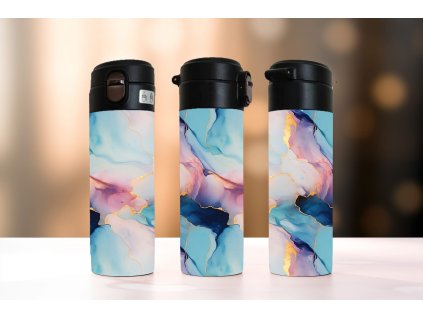 Termoska 500ml - netekoucí - Mramor