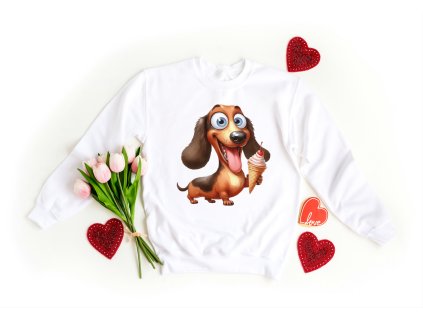 Mikina obyč -  jezevčík