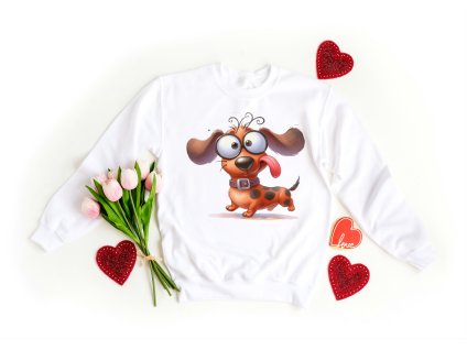 Mikina obyč -  jezevčík