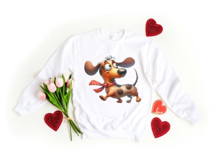 Mikina obyč -  jezevčík