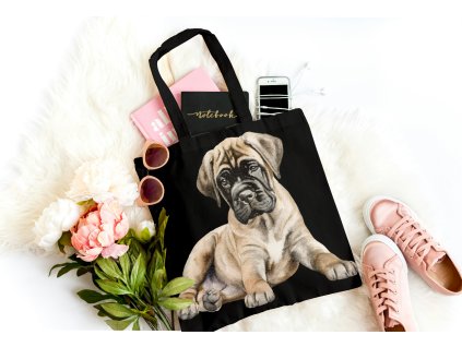 Bavlněná pevná taška - Anglický Mastif