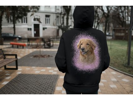 Mikina na zip -  Hovawart