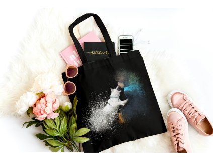 Bavlněná pevná taška - Švýcarský ovčák