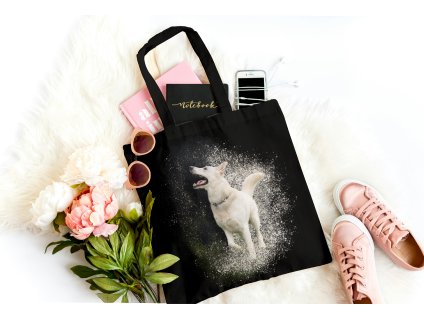 Bavlněná pevná taška - Švýcarský ovčák